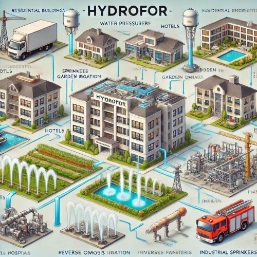 Hydrofor Usage Areas - Applications of Pressurized Water Systems