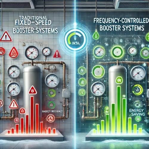 Advantages of Frequency-Controlled Booster Systems